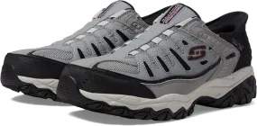 Afterburn M. Fit Ridgeburn Hands Free Slip-Ins SKECHERS Sneakers, Grey/Black