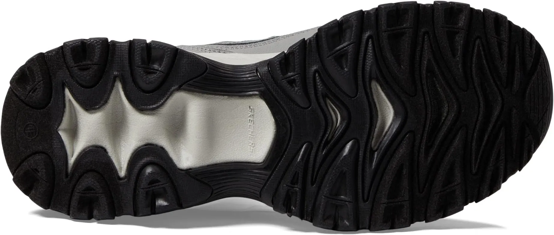 Afterburn M. Fit Ridgeburn Hands Free Slip-Ins SKECHERS Sneakers, Grey/Black