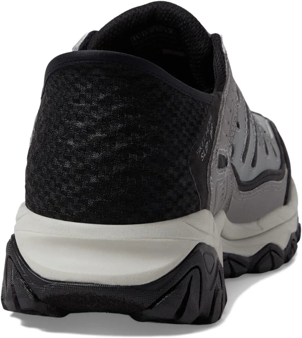 Afterburn M. Fit Ridgeburn Hands Free Slip-Ins SKECHERS Sneakers, Grey/Black