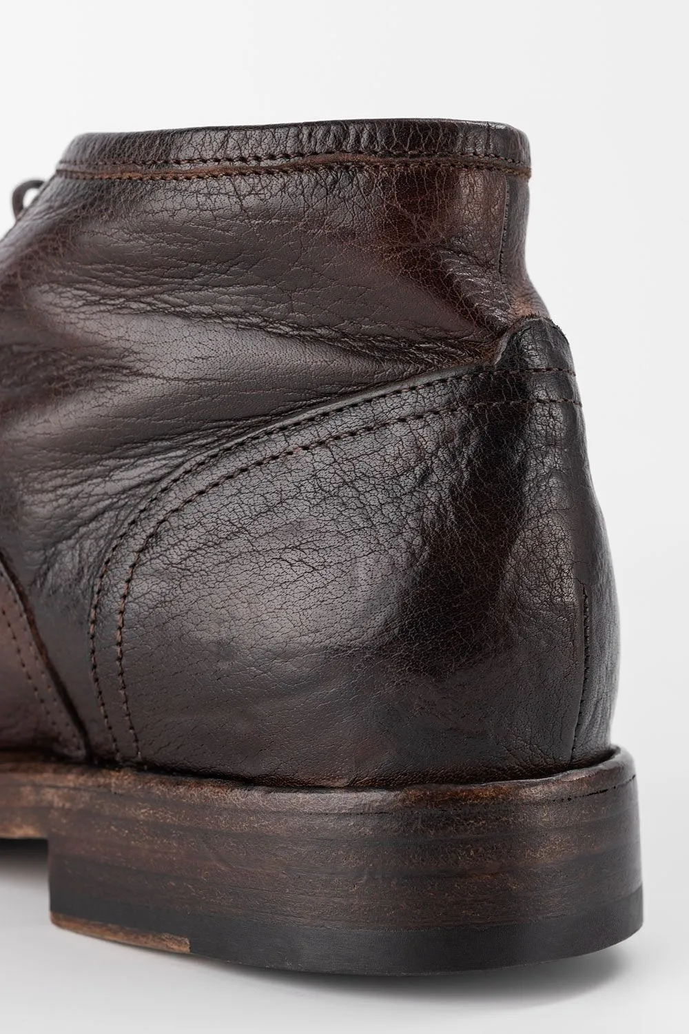 ASTON cigar-brown chukka boots.