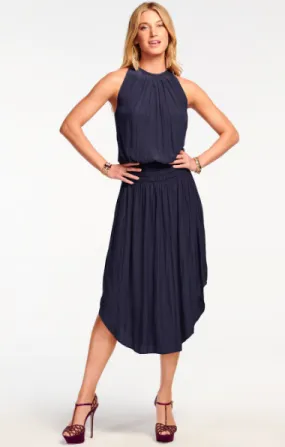 Audrey Smocked Midi Dress