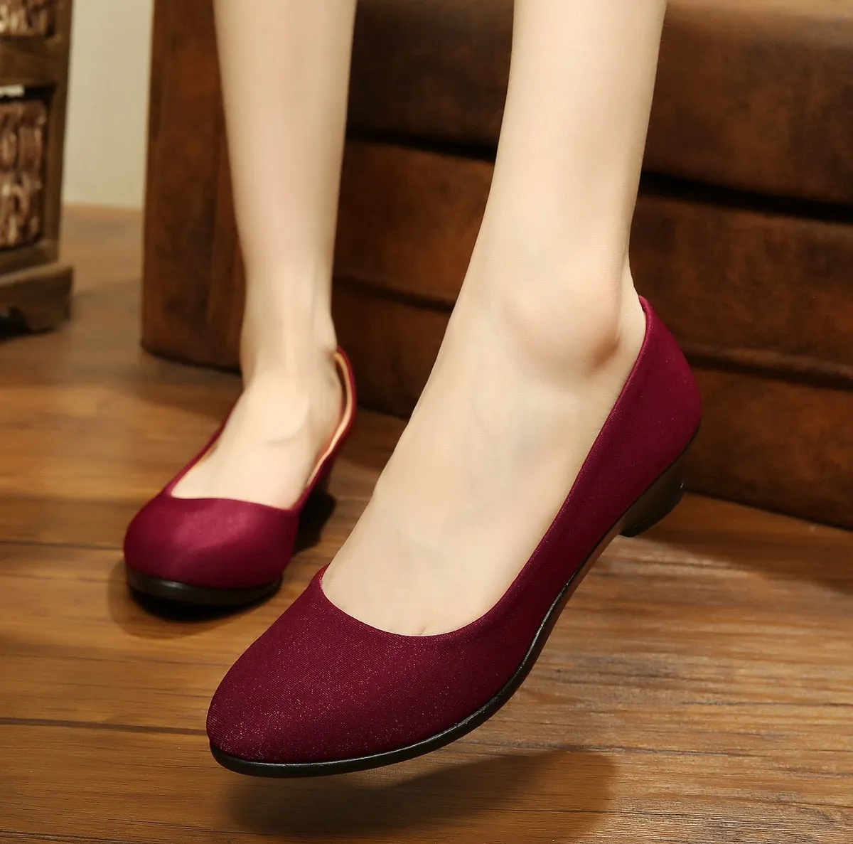 Ballet Style Slip on Shoes