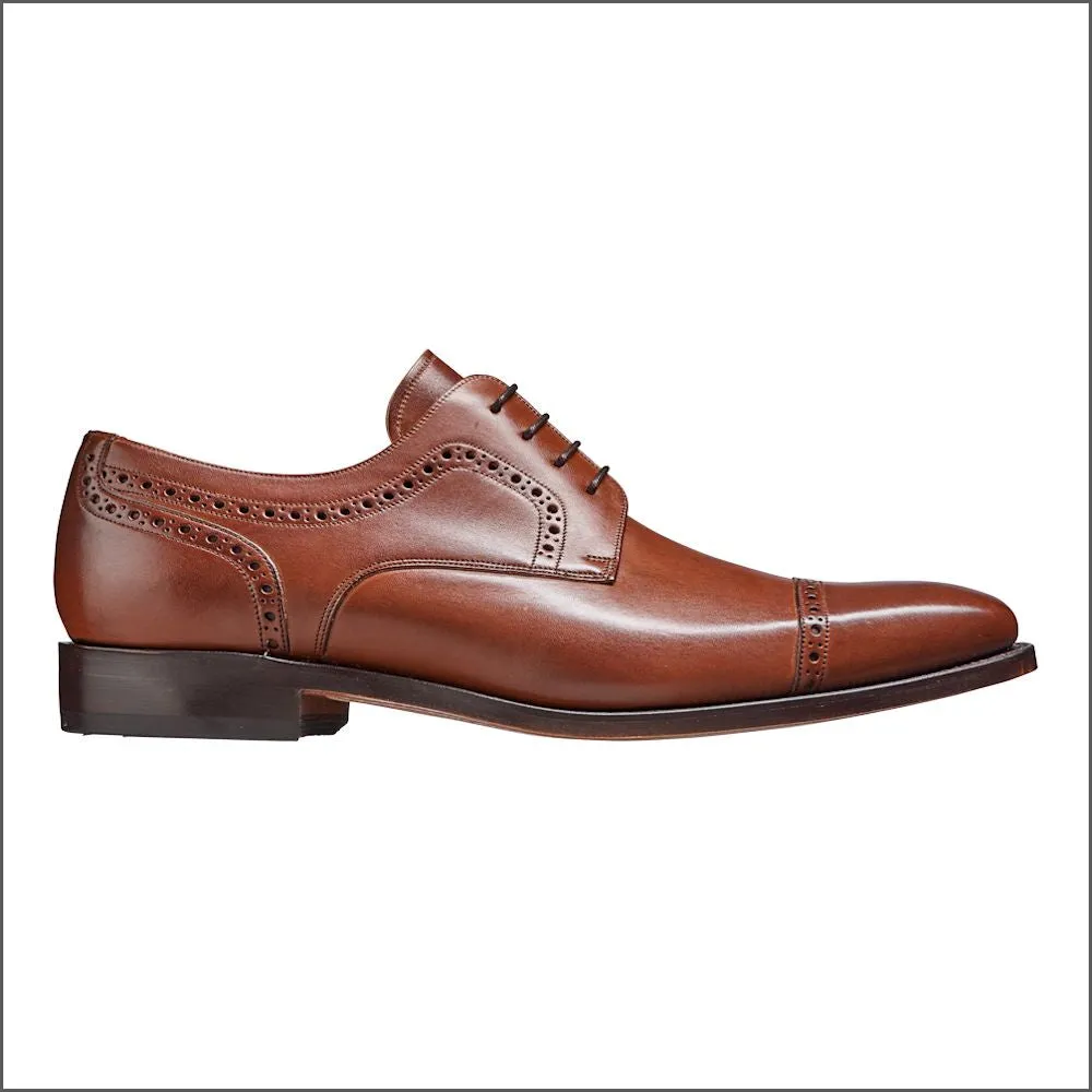 Barker Leo Hazelnut Calf Derby Shoe@