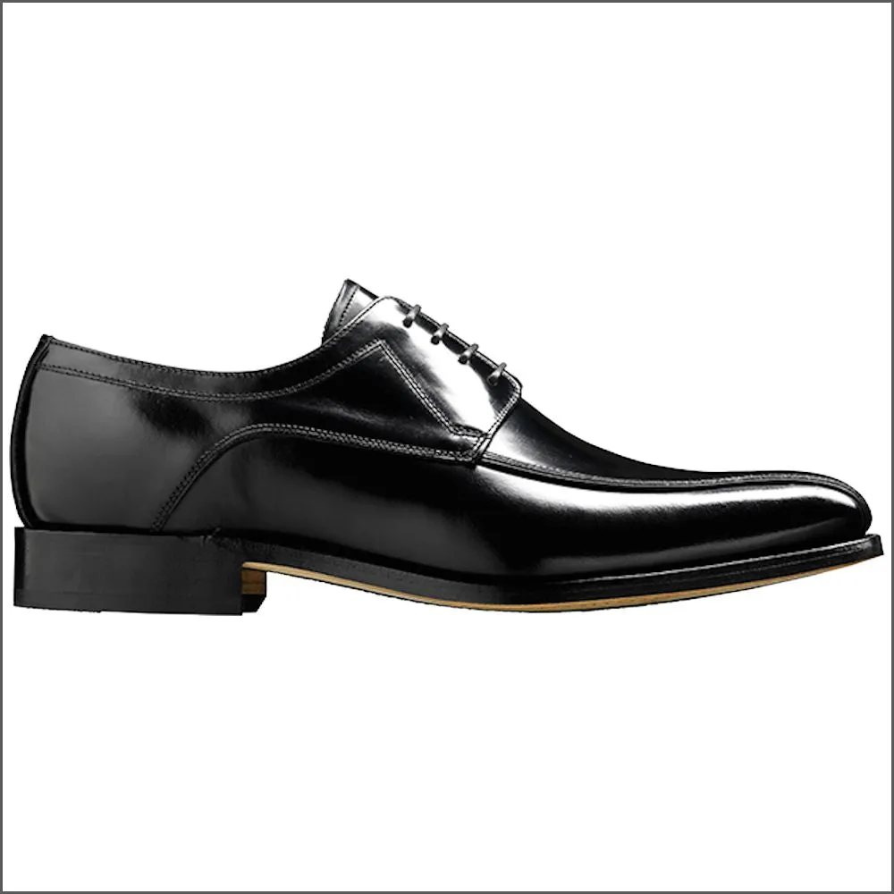 Barker Newbury Black Hi-Shine Derby@