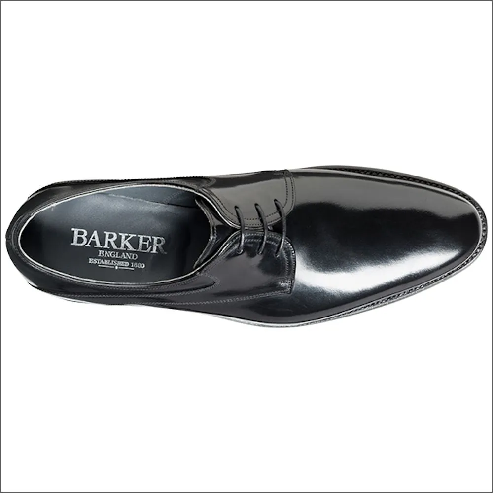 Barker Wickham Black Polish Derby@