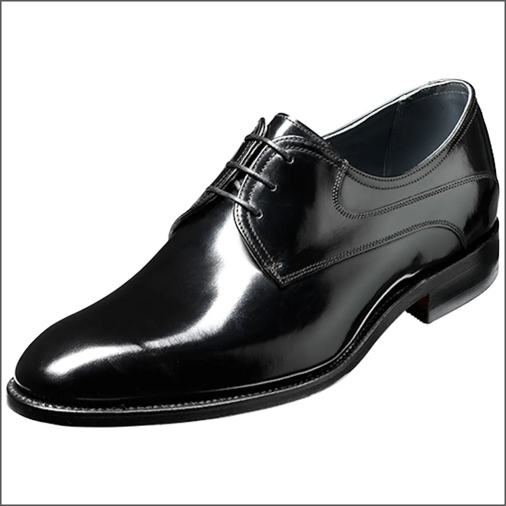 Barker Wickham Black Polish Derby@
