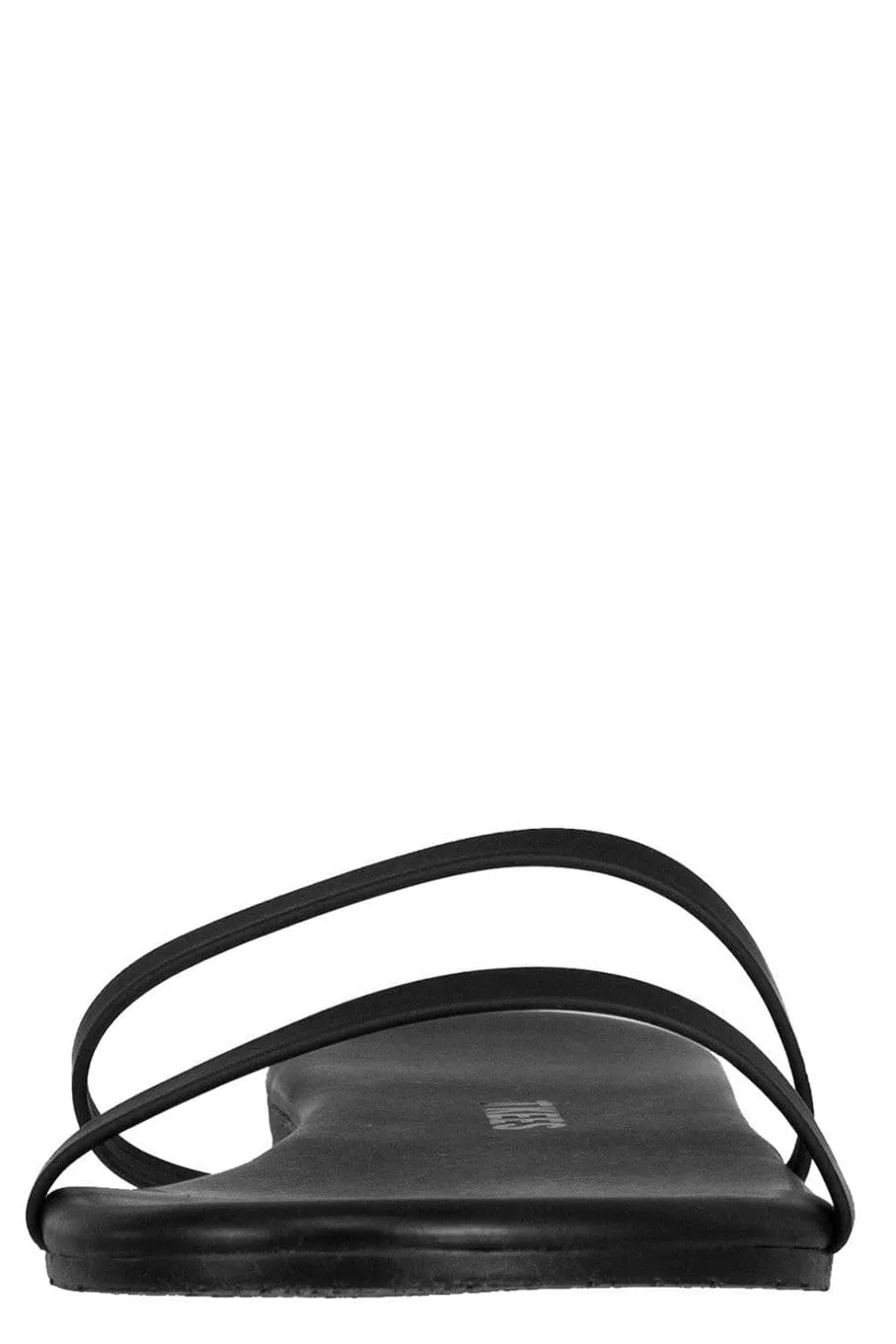 Black Gemma Vegan Leather Sandal