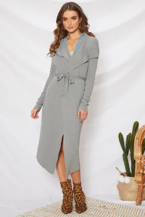Burning Bridges Cardigan Grey