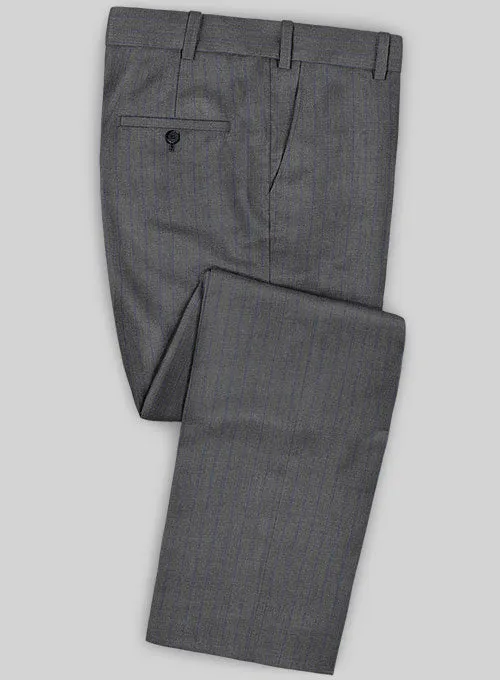 Caccioppoli Sun Dream Cisko Gray Wool Silk Suit