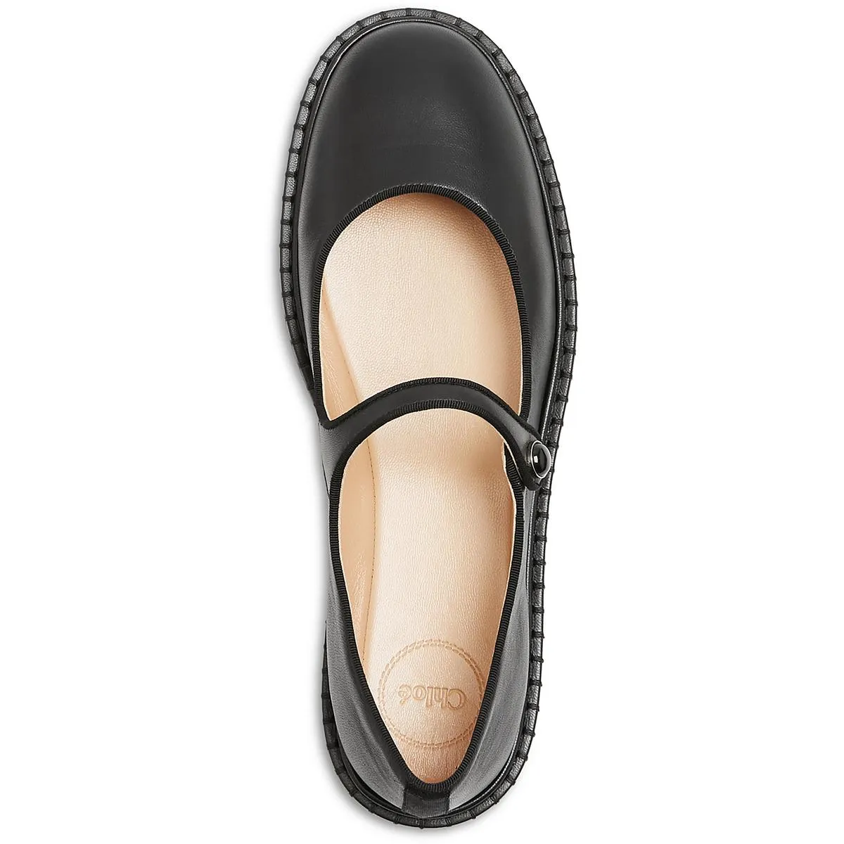 Chloe Womens Leather Casual Mary Janes