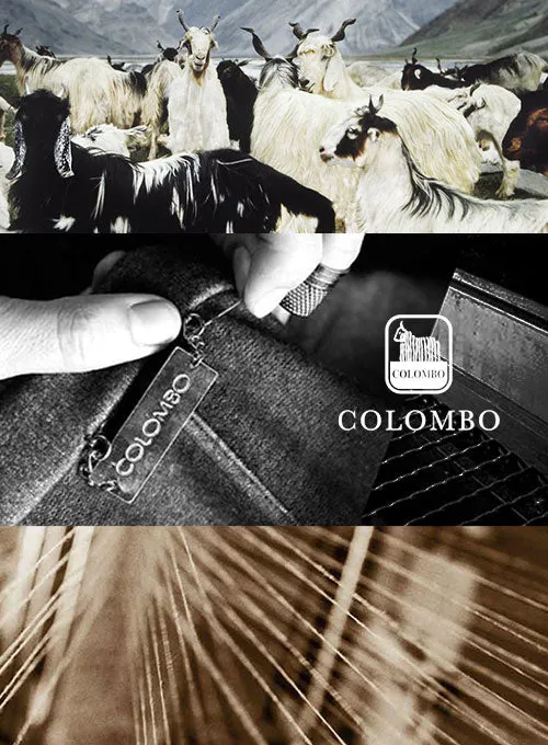 Colombo Dark Gray Cashmere Jacket