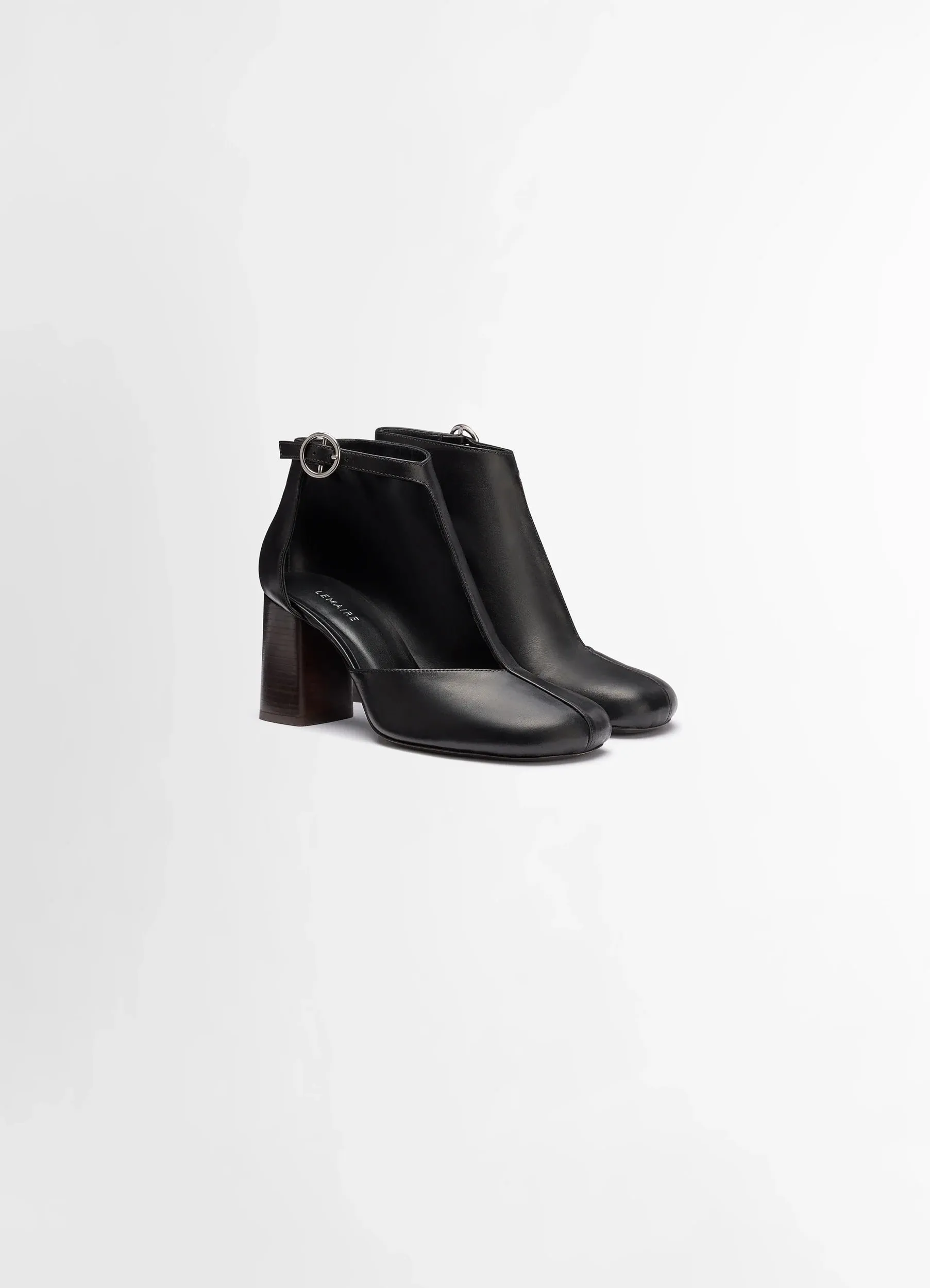 CUT OUT ANKLE BOOTS