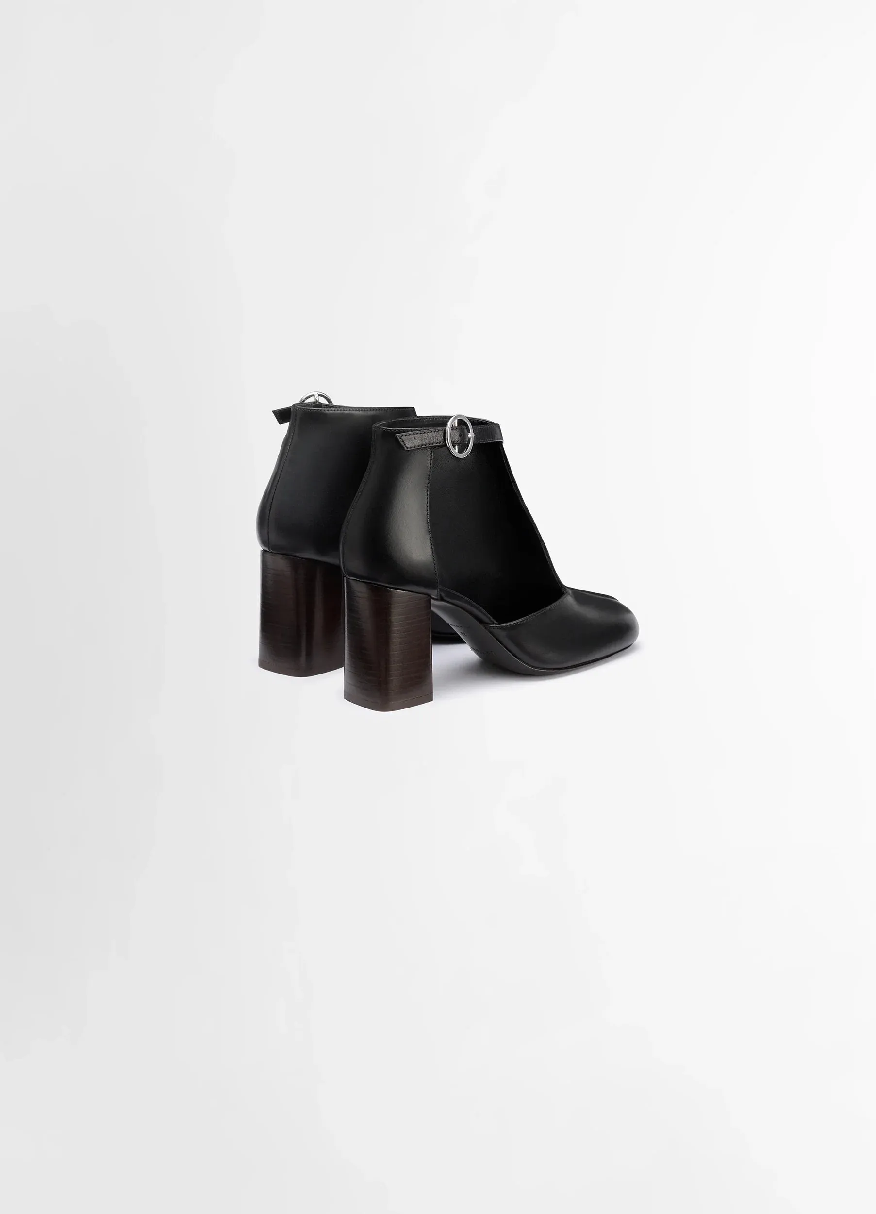 CUT OUT ANKLE BOOTS