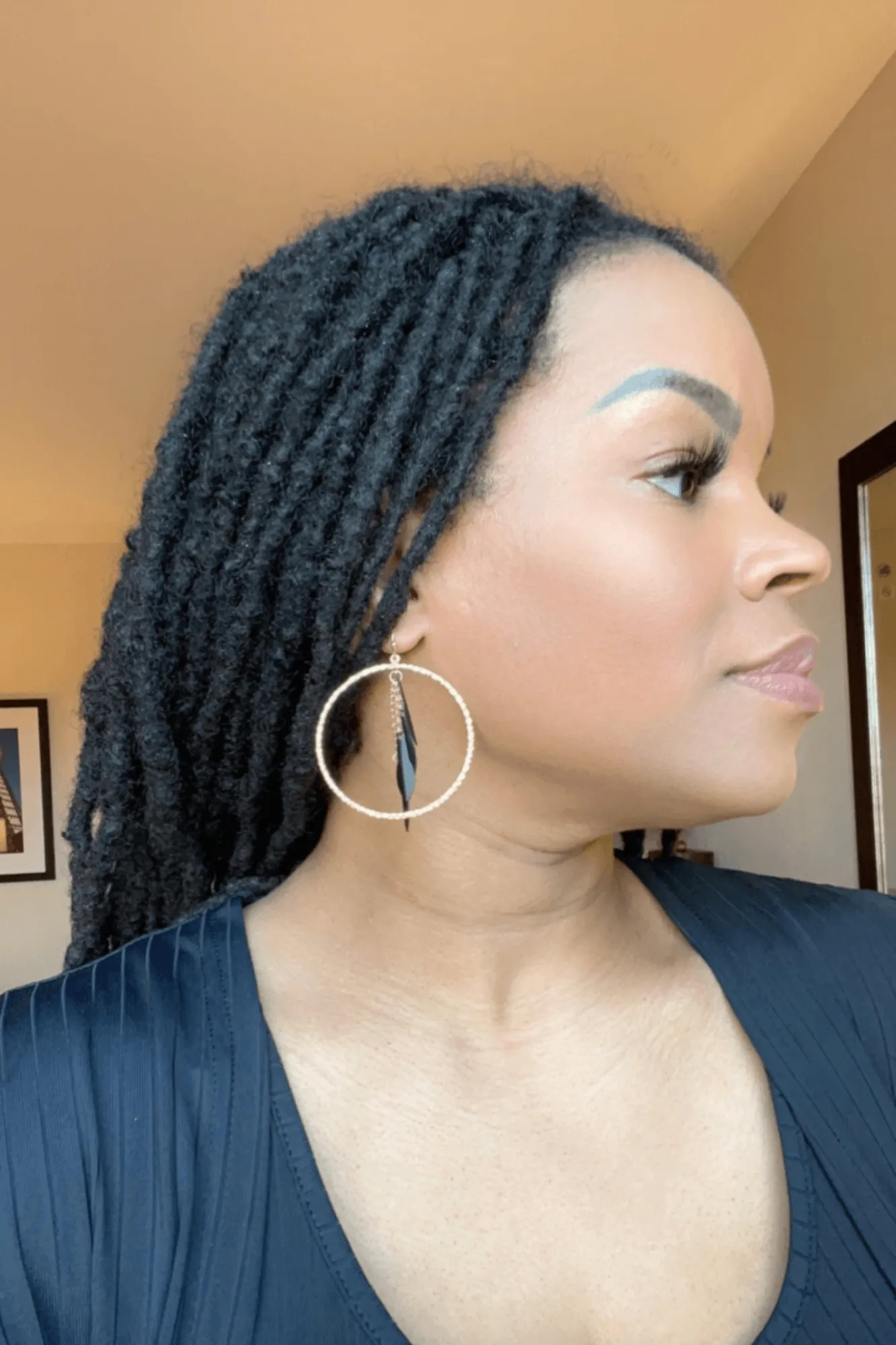 Dee-Licious Gold Hoop Earrings