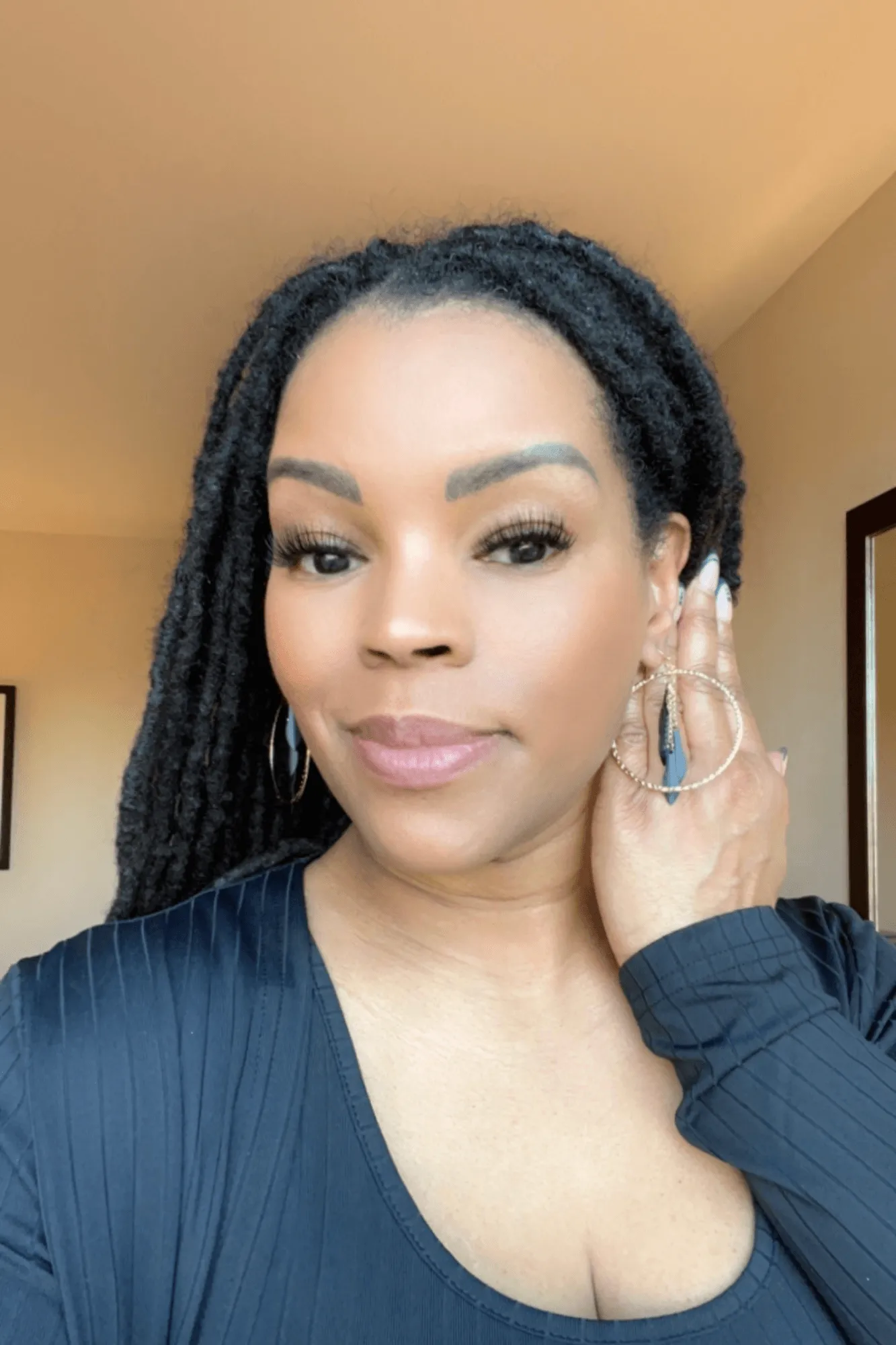 Dee-Licious Gold Hoop Earrings