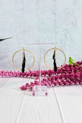 Dee-Licious Gold Hoop Earrings
