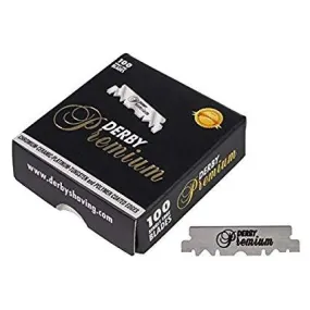 Derby Premium Single Edge Blades (100 CT)