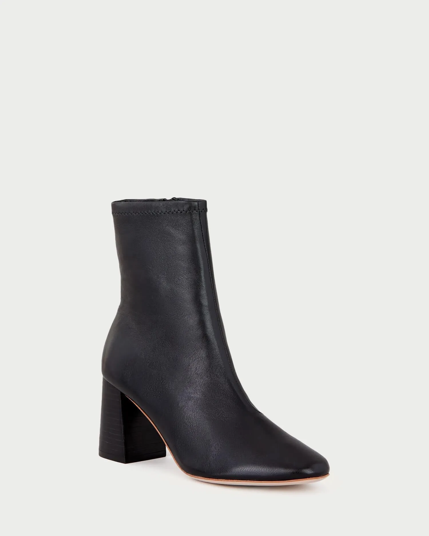 Elise Black Stretch Bootie