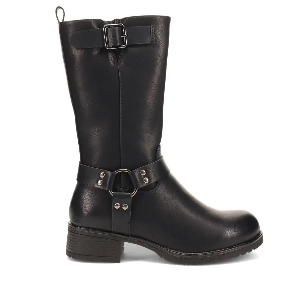 Faux-Leather Long Boots - SIN40007 / 325 989