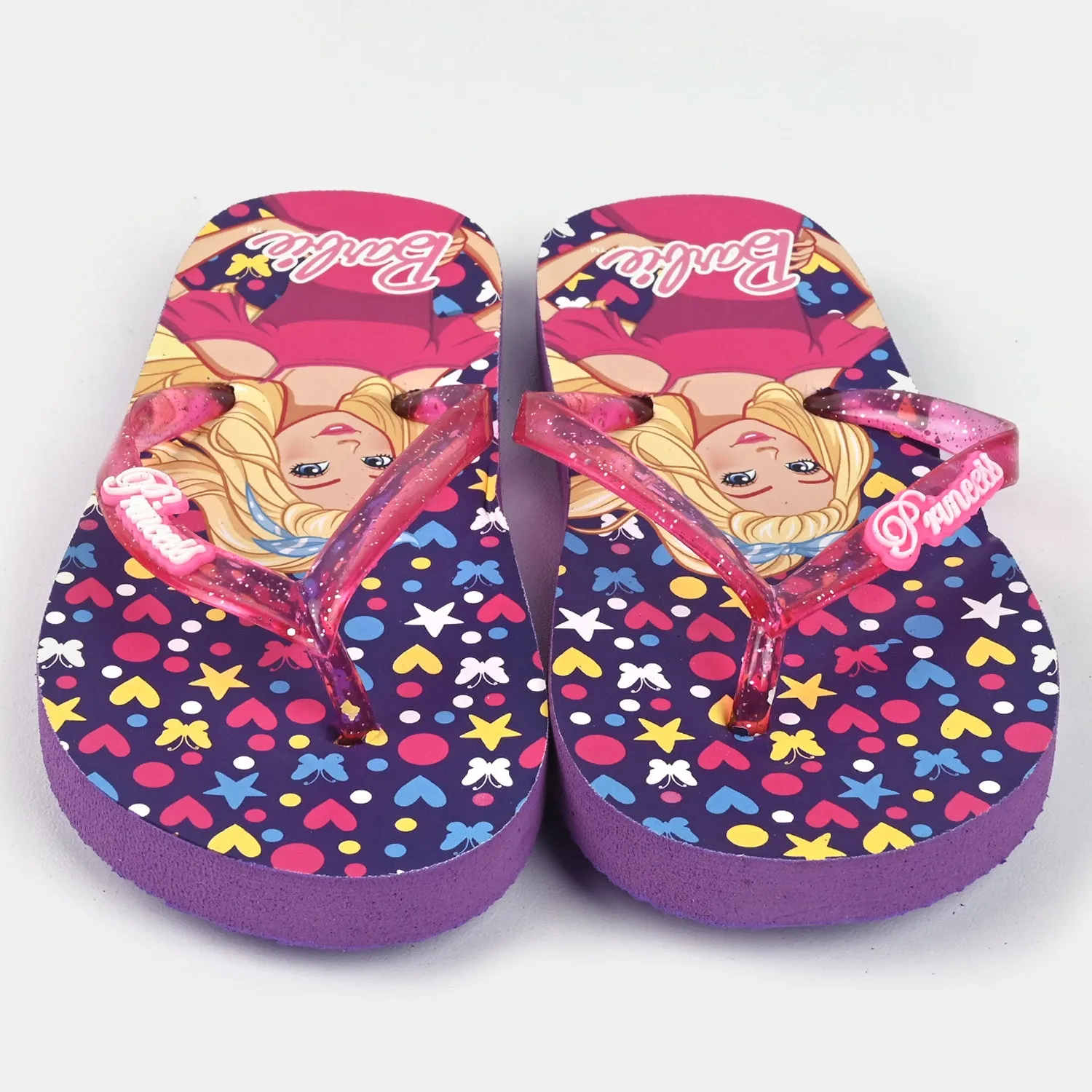 Girls Rubber Slipper AHC-056-Purple