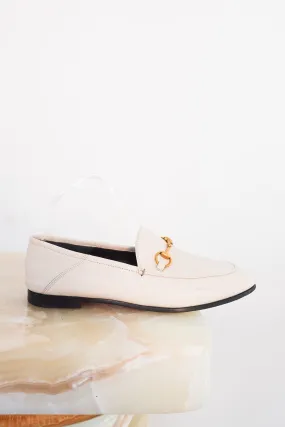 Gucci horsebit white loafers RRP £730