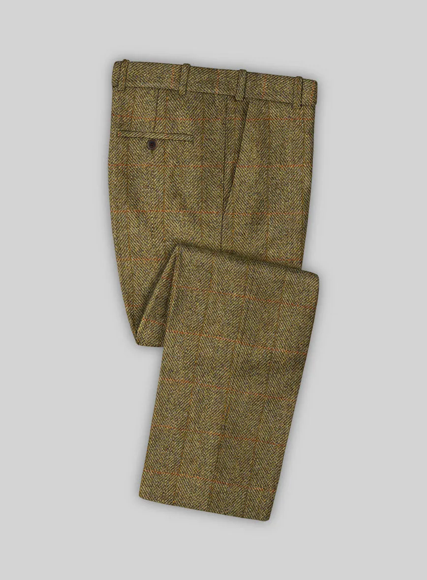 Harris Tweed Country Brown Check Suit