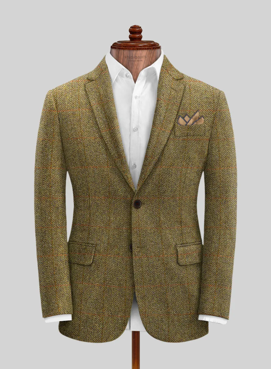 Harris Tweed Country Brown Check Suit