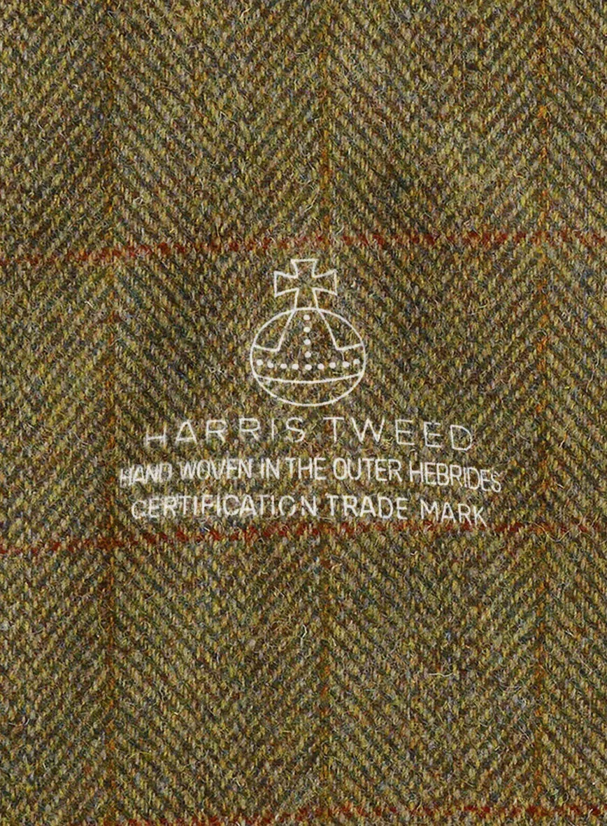 Harris Tweed Country Brown Check Suit