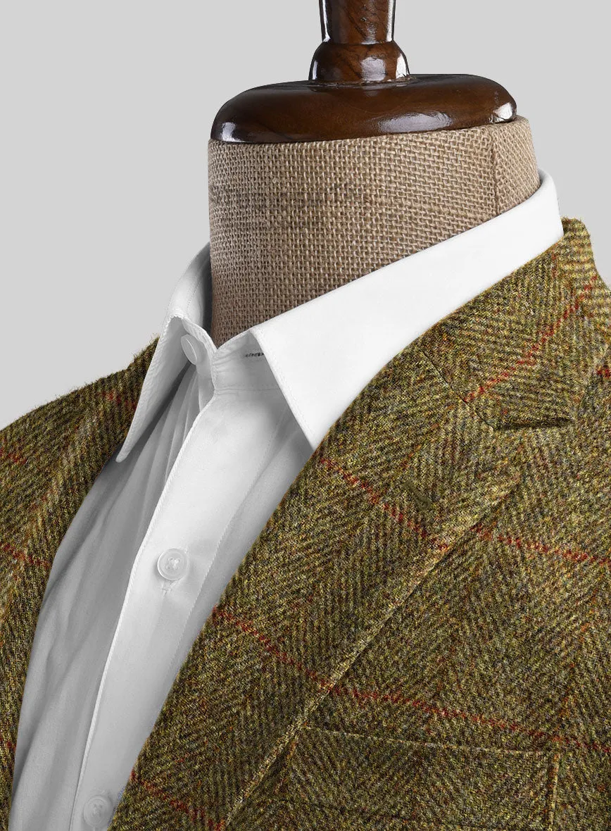 Harris Tweed Country Brown Check Suit