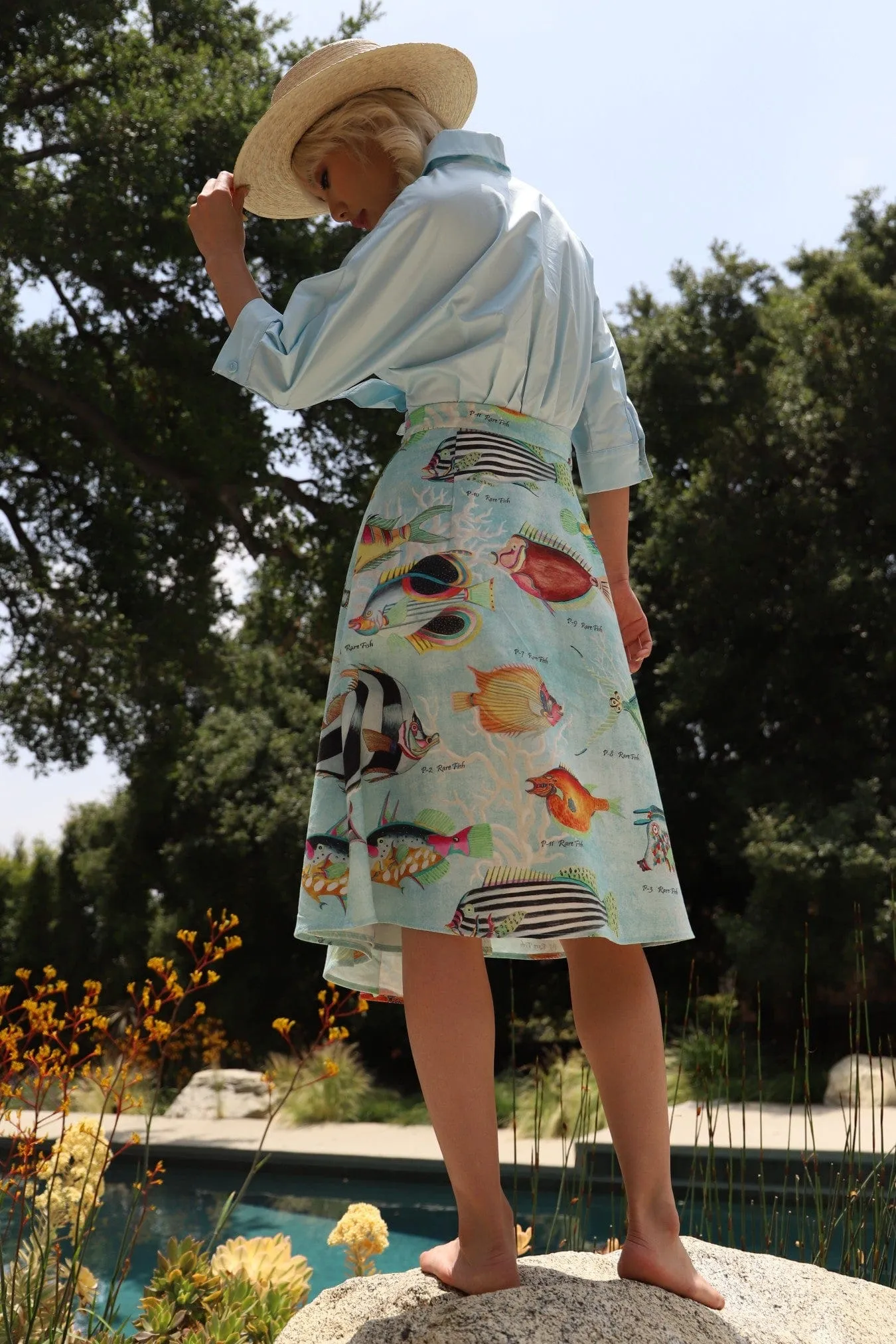 Jovi Midi Skirt - Fin and Tonic