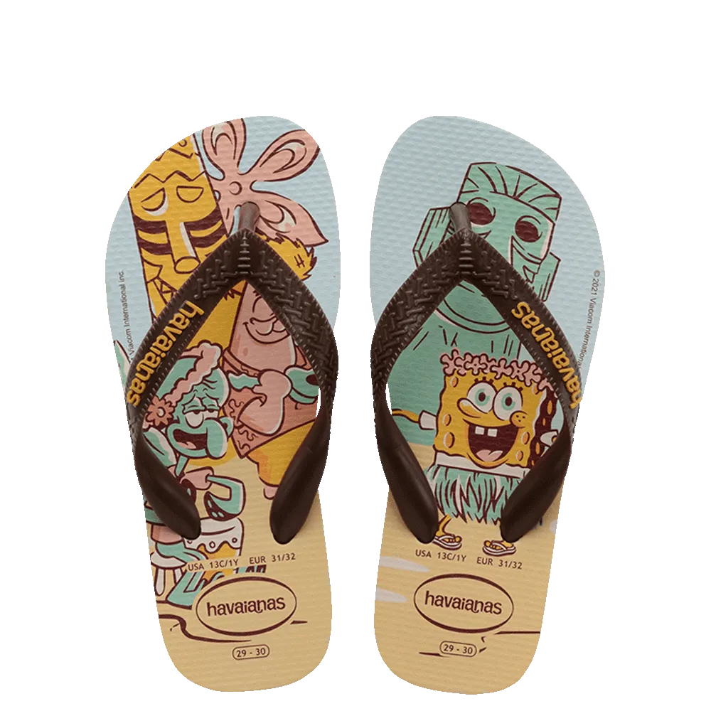 Kids Top Spongebob Flip Flops