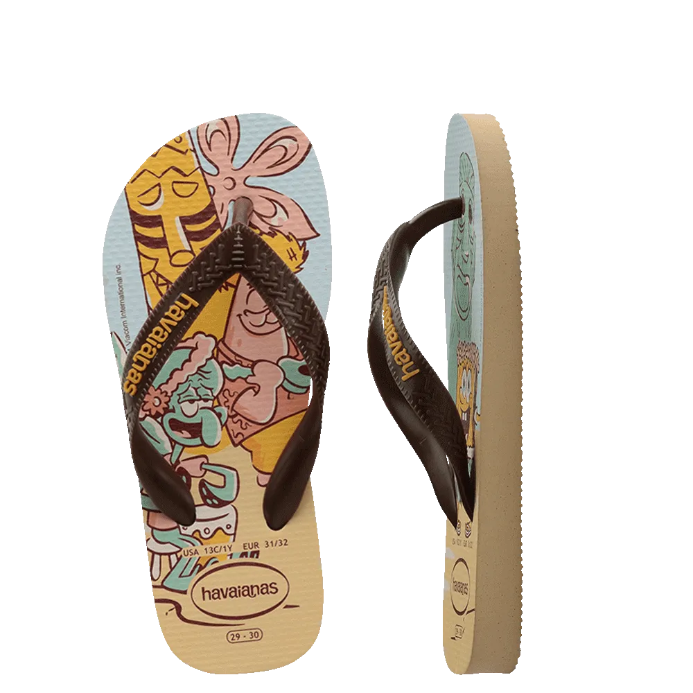 Kids Top Spongebob Flip Flops