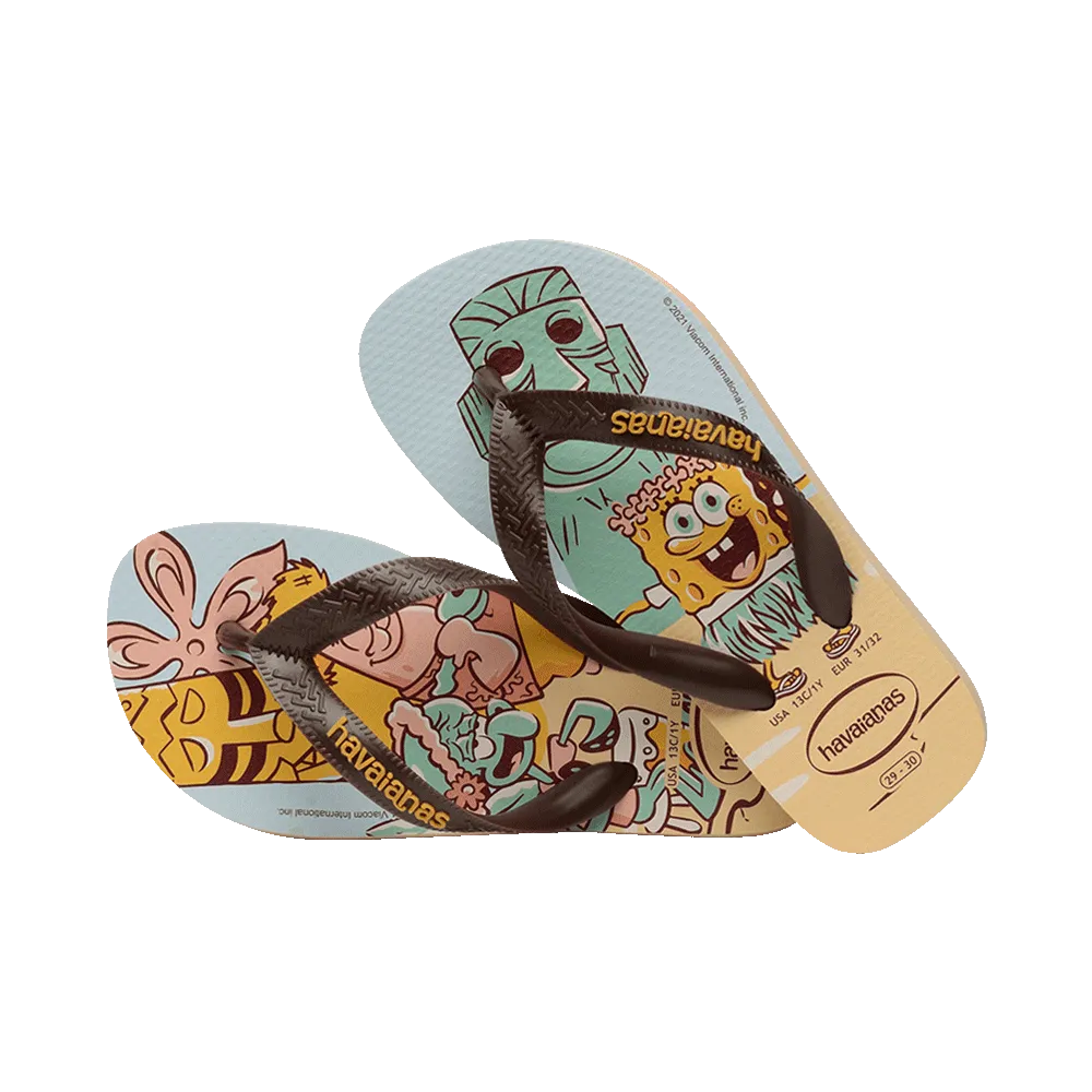 Kids Top Spongebob Flip Flops