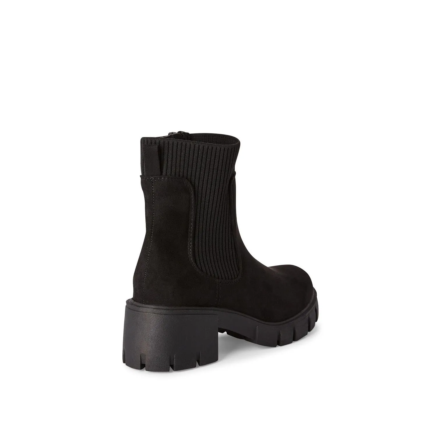New with tags! Time and Tru Women's Niamh Boots, Black, Sz 9! Easy to pull on with stretch side & collar