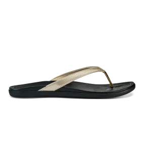 Olukai Women's Ho'Opio Sandal - Bubbly/Black 20294-FA40