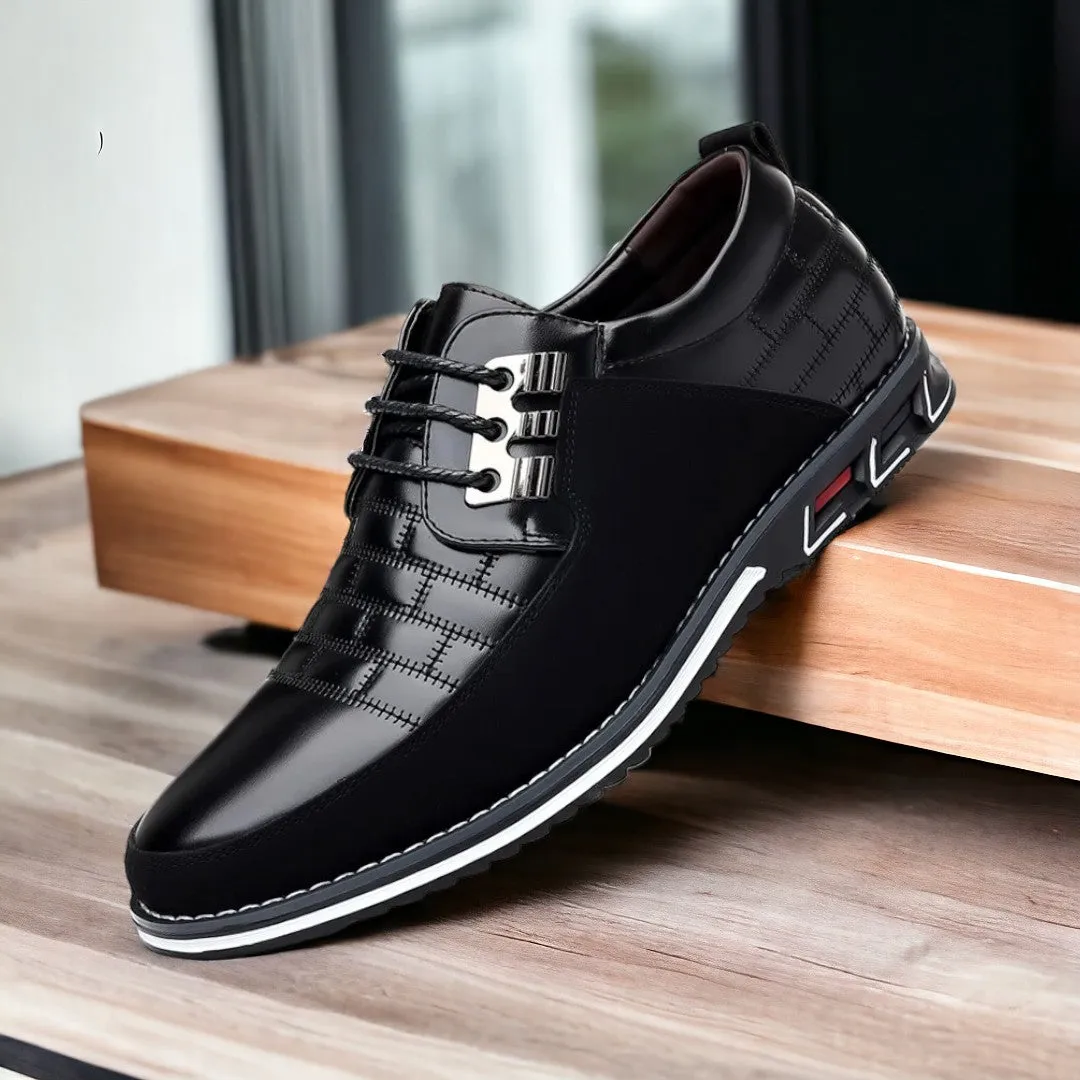 Oxford Derby Orthopedic Leather Shoes