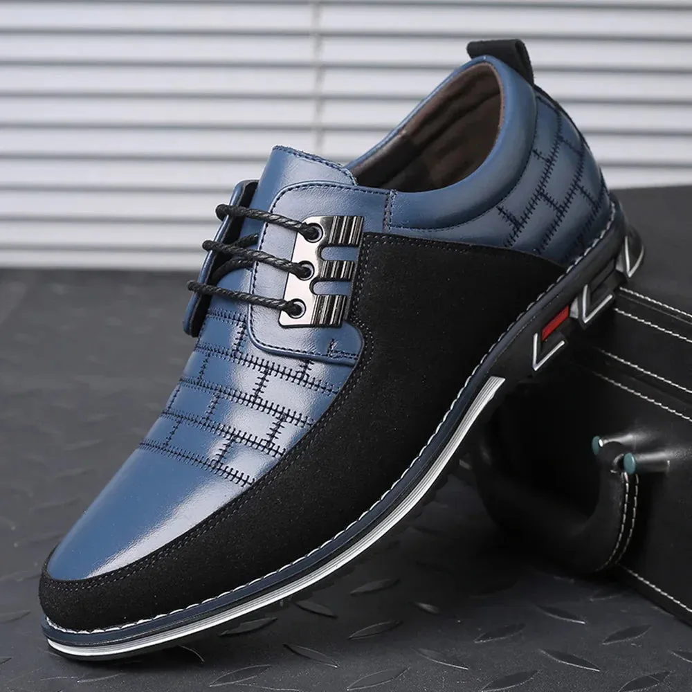 Oxford Derby Orthopedic Leather Shoes