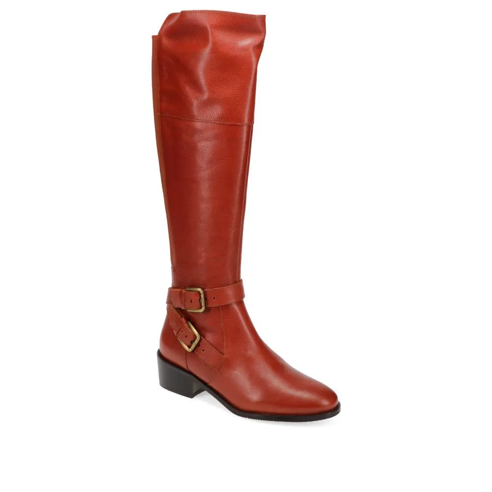 Phoebe Extra-Slim Buckled Leather Long Boots - PHOEBEXS / 326 206