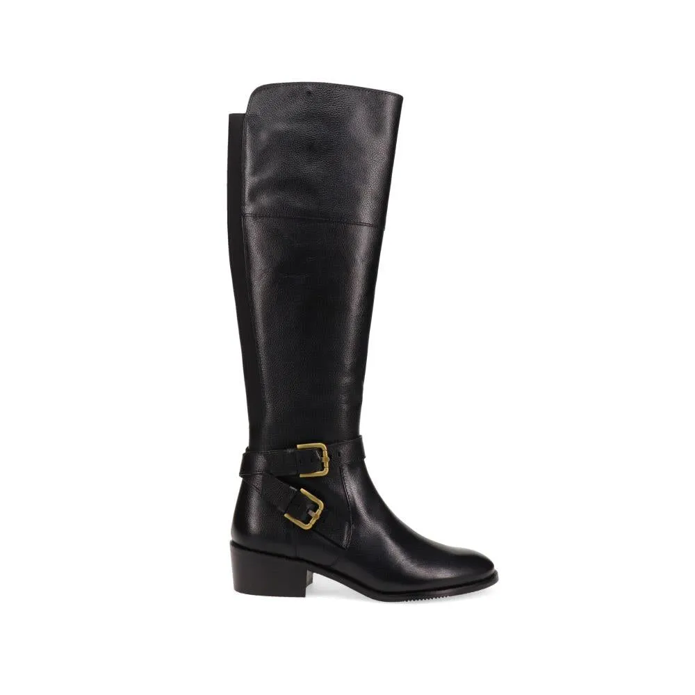 Phoebe Extra-Slim Buckled Leather Long Boots - PHOEBEXS / 326 206