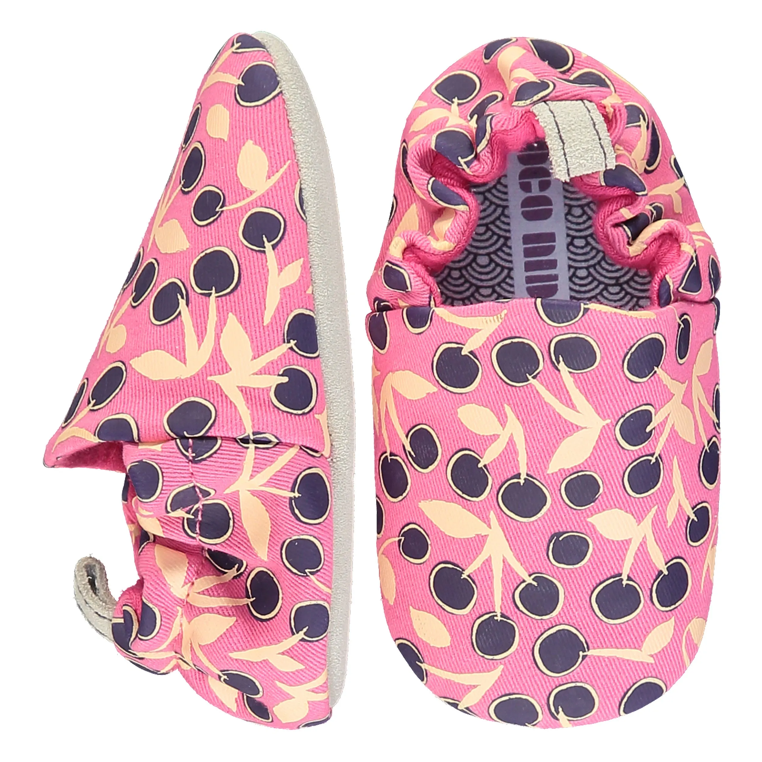 Poco Nido Cherries Pink Slip Ons 3T (EU24)