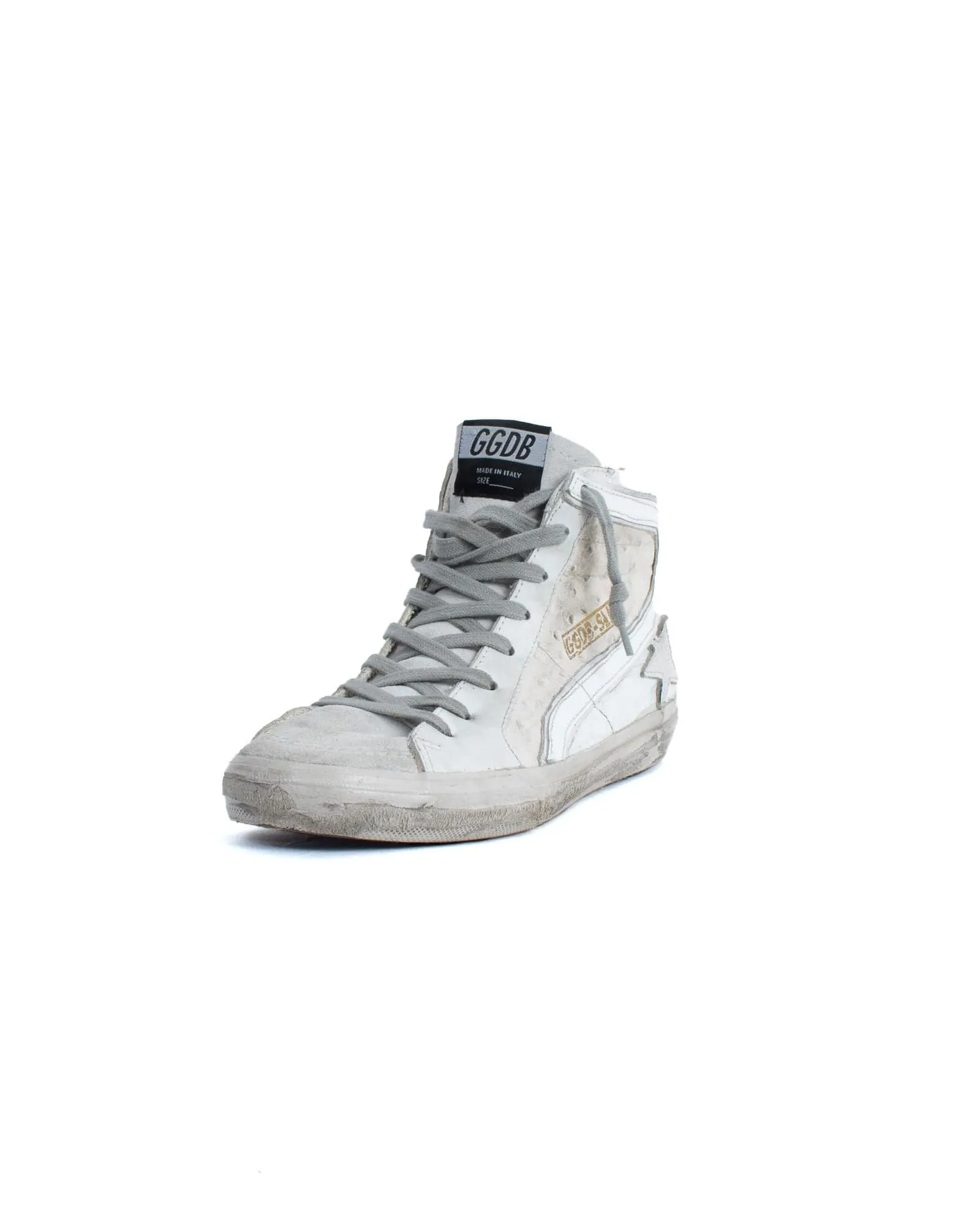 "Slide" High Top Sneakers