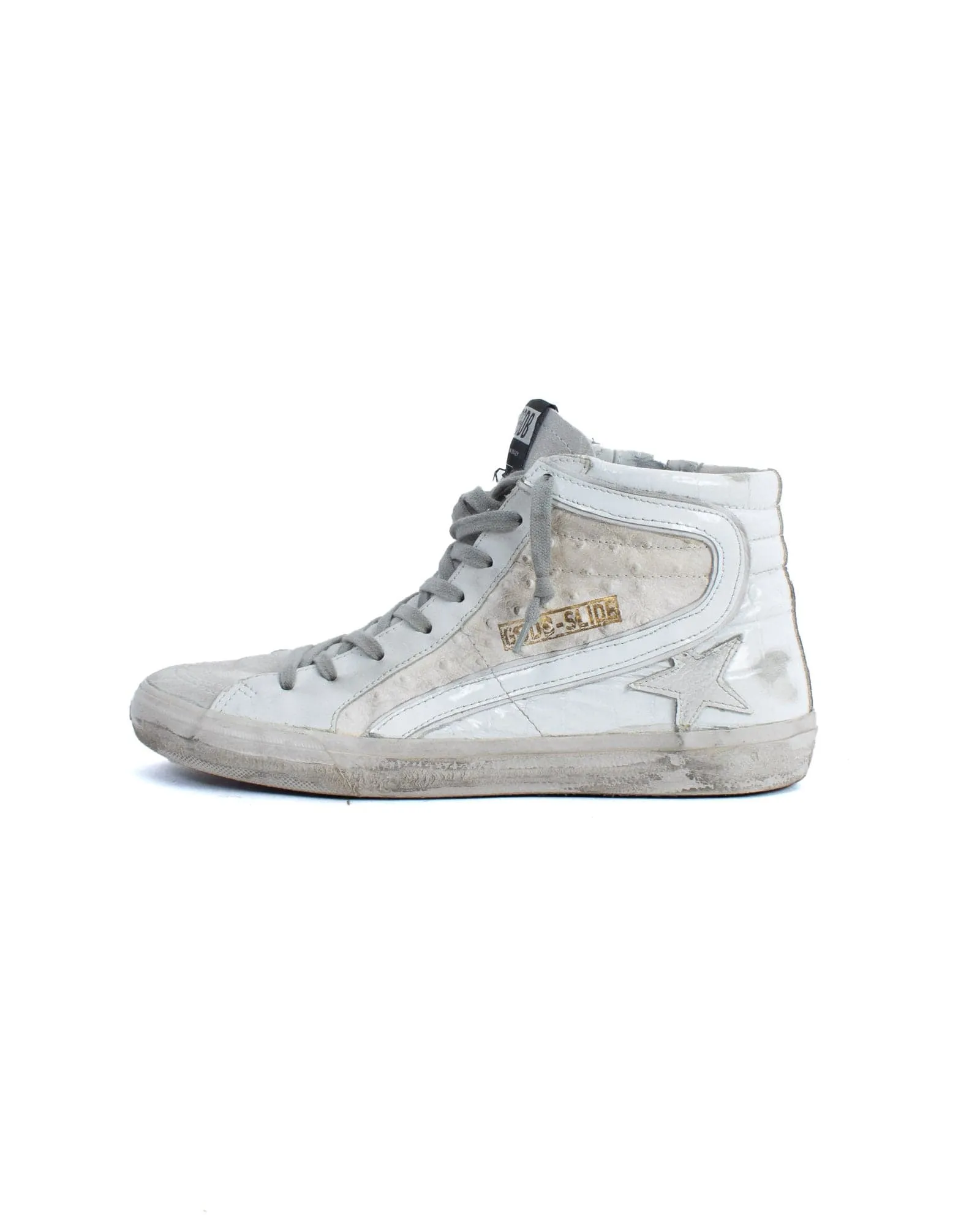 "Slide" High Top Sneakers