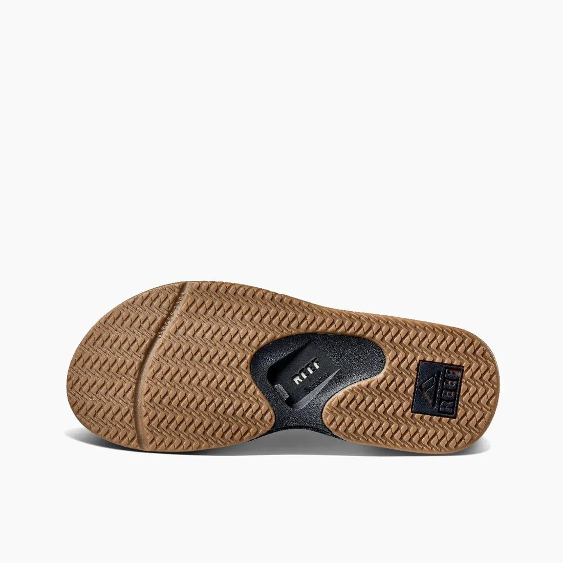 Reef Men's Fanning Baja Sandals- Black/ Silver