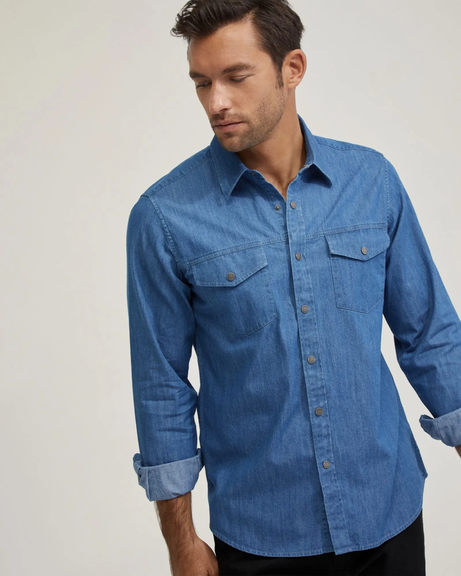 Regular Fit Denim Shirt