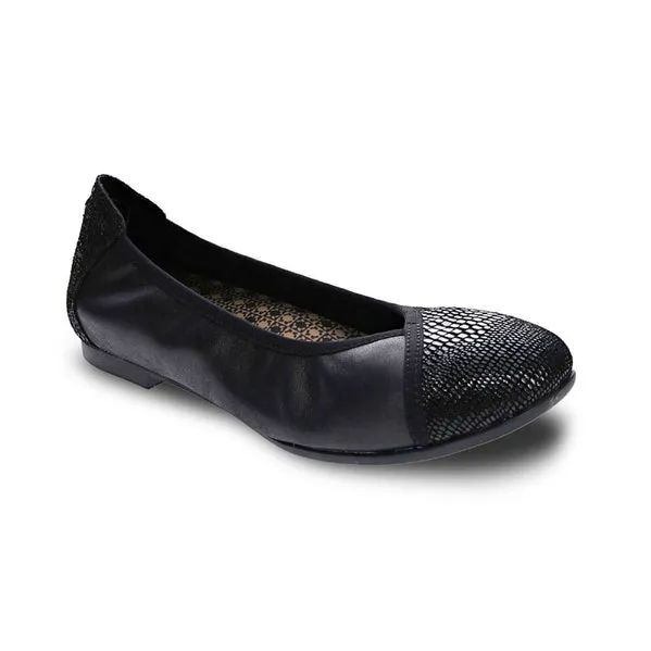Revere Women's Nairobi Ballet Black Lizard
