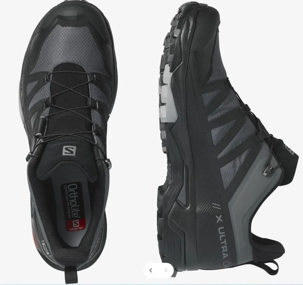 Salomon Mens X Ultra 4 GTX Waterproof Hiking Shoes