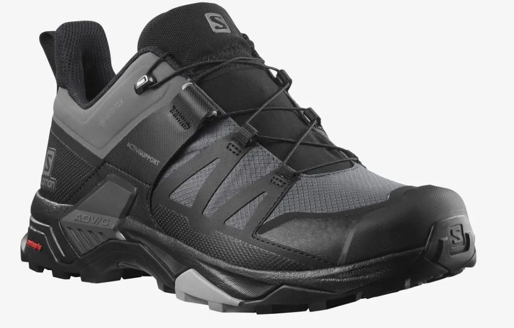 Salomon Mens X Ultra 4 GTX Waterproof Hiking Shoes