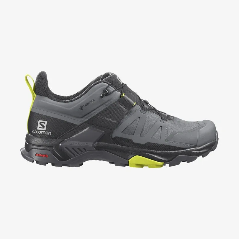 Salomon Mens X Ultra 4 GTX Waterproof Hiking Shoes