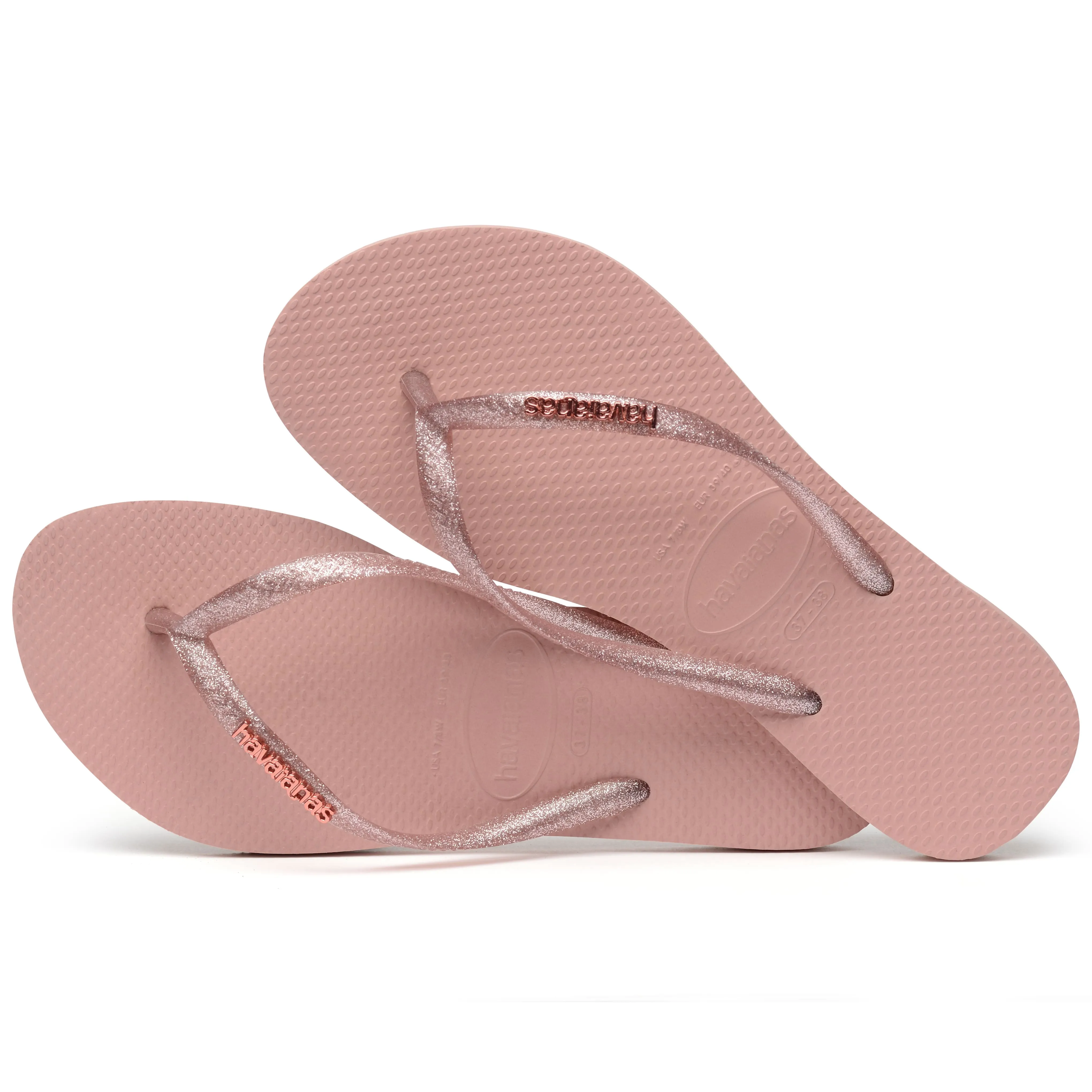 Sandalias para Mujer HAVAIANAS SLIM LOGO METALLIC 9458