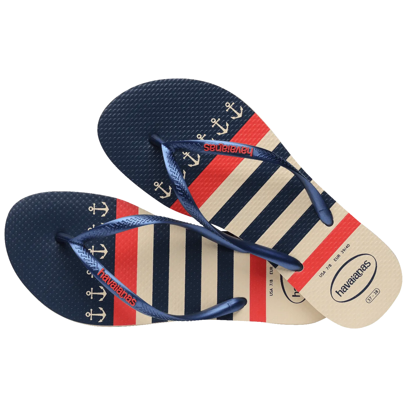 Sandalias para Mujer HAVAIANAS SLIM NAUTICAL 8009